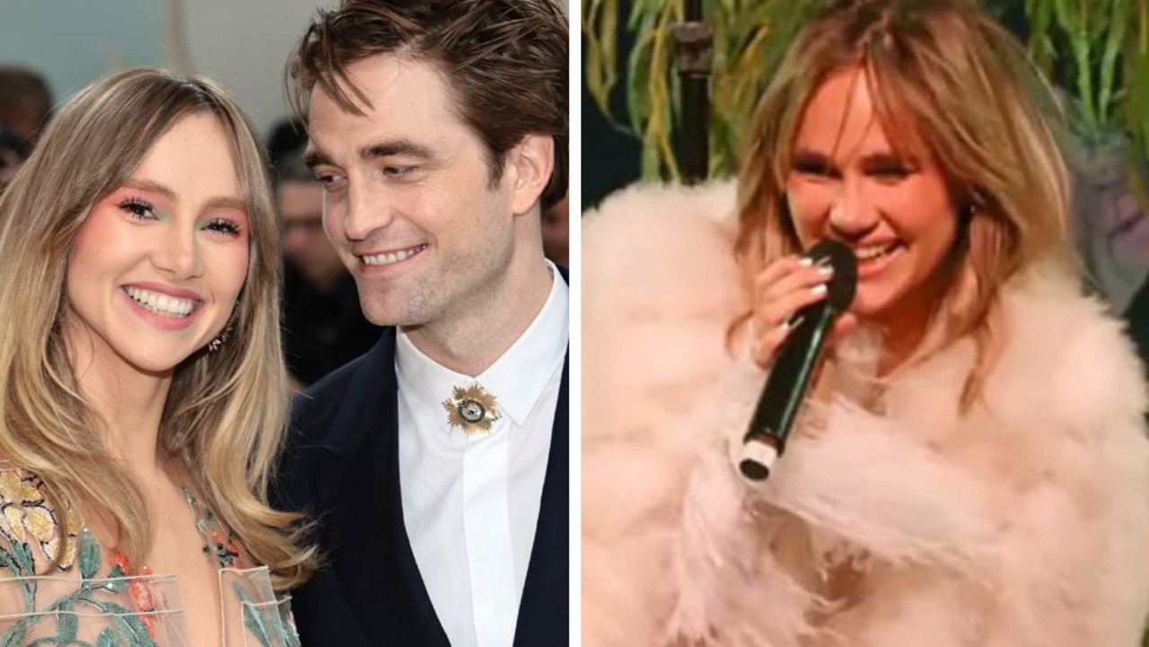 Suki Waterhouse shares sex of her and Robert Pattinson’s baby at Coachella gig